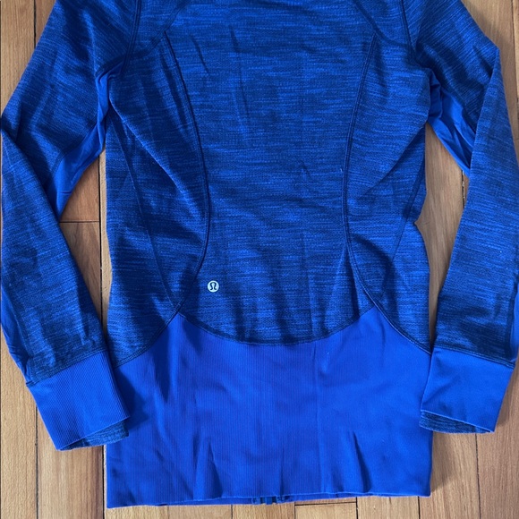 Lululemon Daily Practise Jacket Sapphire Space Dye - Picture 10 of 10